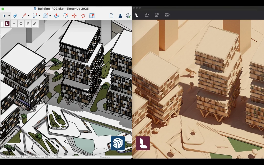 Lumion View para SketchUpacaba de llegar a Mac